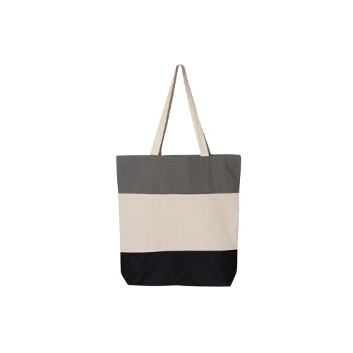 Q-Tees - 11L Tri-Color Tote