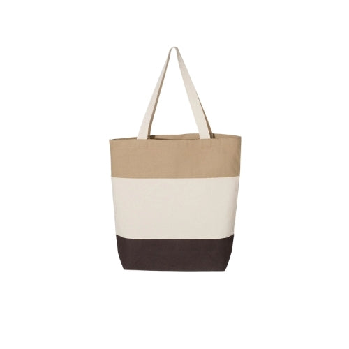 Q-Tees - 11L Tri-Color Tote - Image 5