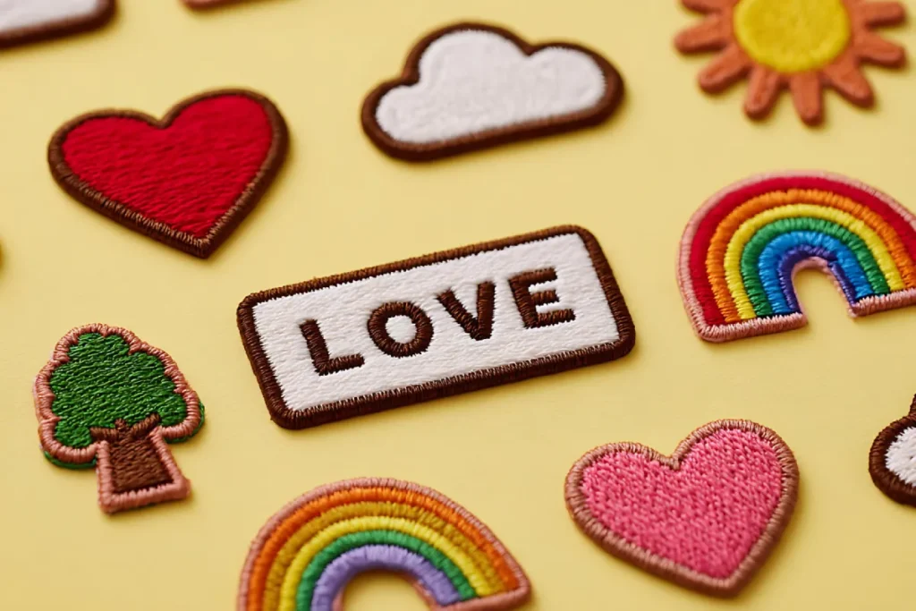 Embroidered vs Woven